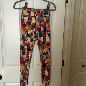 Rare LuLaRoe Disney Castle OS leggings